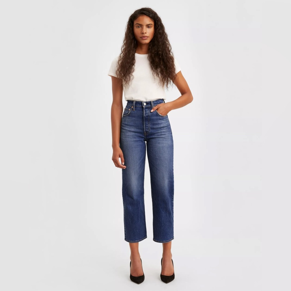 Levi’s RIBCAGE STRAIGHT ANKLE WOMEN'S JEANS size 29x27